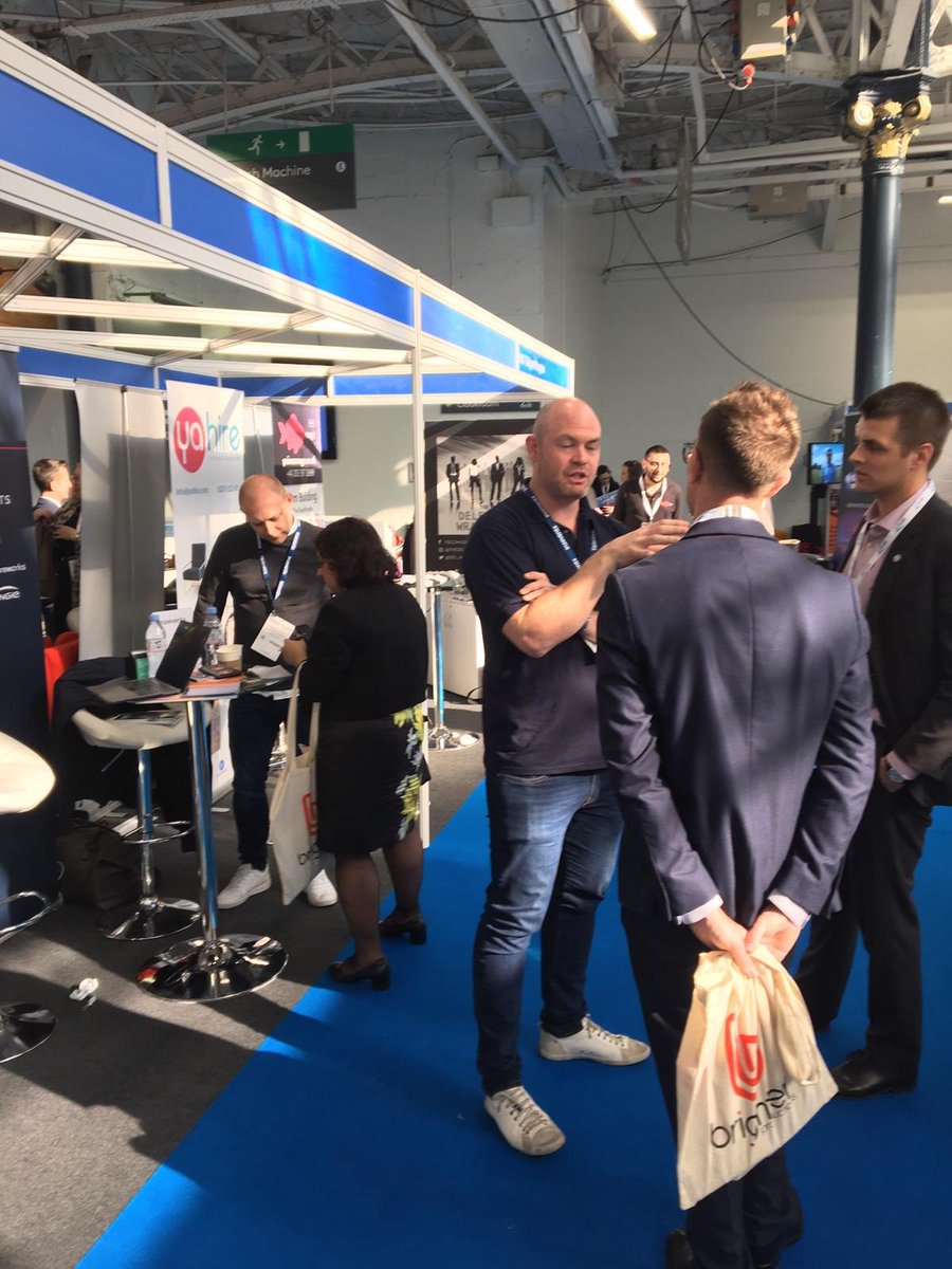 asemblgroup's tweet photo. Day 2 of #Confex19 is in full swing.  We're doing what we do best and talking all things #events. Stop by and see #In2Events on stand B36C.

@Del_Wranglers #exhibitions #experiential #confex2019 #myconfex #discoverconfex #eventmanagement #eventprofs https://t.co/F9UVyxZCxZ