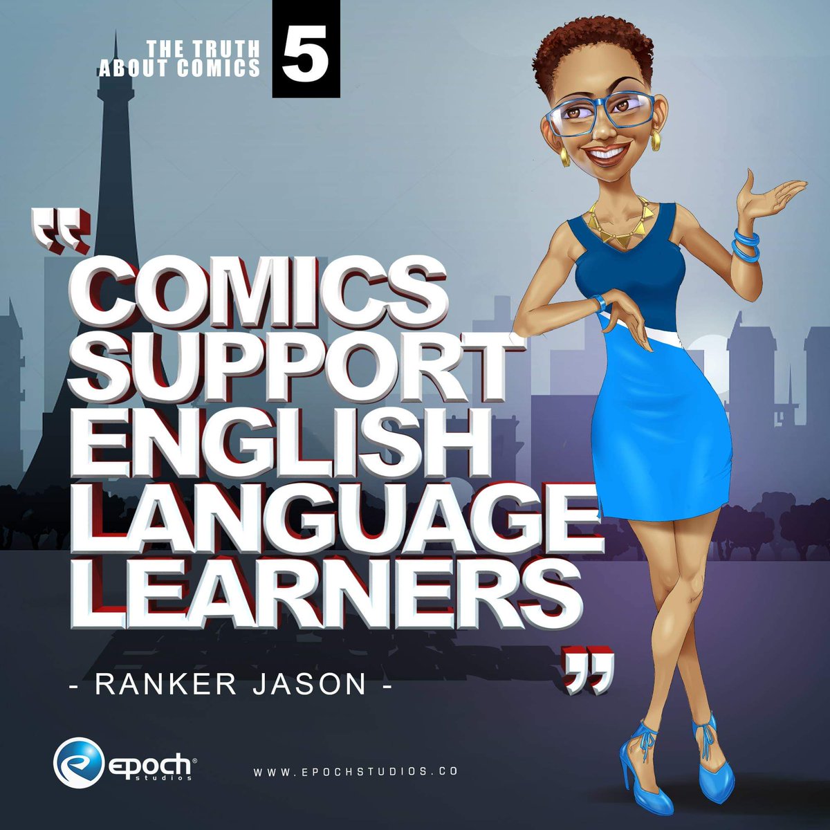 epochcomics_ng's tweet photo. And finally #5
So...if you're just learning or you struggle with English.
Comic books can fix that.
There, you have it folks
Five truths about Comics.
#epochstudios #comics #Learningaid #englishlanguage #fivetruths #epochcomics #epochuniverse https://t.co/Saf8JK5zZb