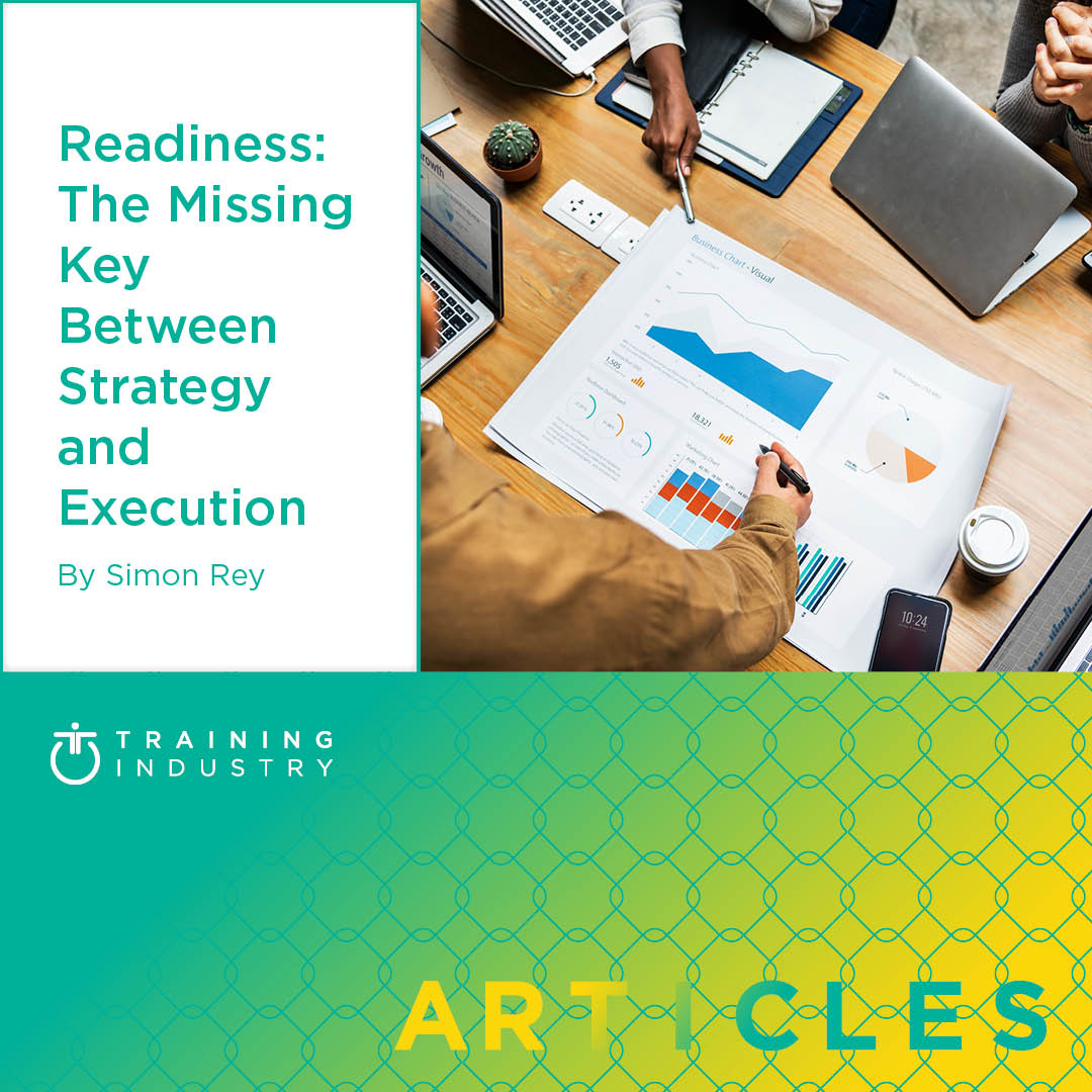 TrainingIndustr's tweet image. #Executionreadiness is the missing link in creating sustained #value. ow.ly/Jg1K30nNOqF #businessstrategy #trainingstrategy #leadership #learningmindset #continuouslearning #readiness @SimonreyB