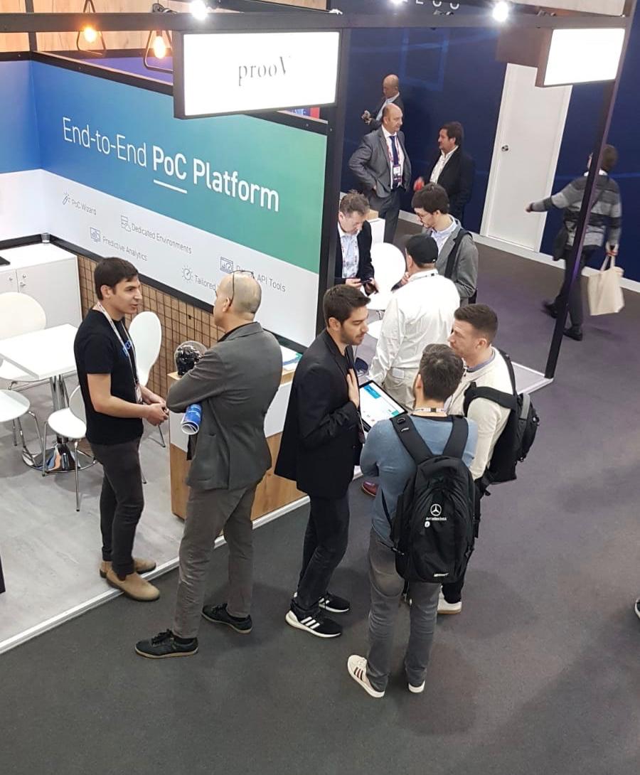 prooV_inc's tweet photo. #MWC19 is going strong 💪We're in Hall 5, Stand 5E41, so stop by, pick up a fan and let's talk about your innovation needs! https://t.co/D3u9Hk3oIg