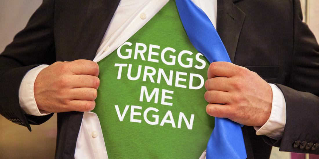 GreggsOfficial's tweet photo. *Tries the Vegan Sausage Roll once...* https://t.co/Q0sCaQQ5DE