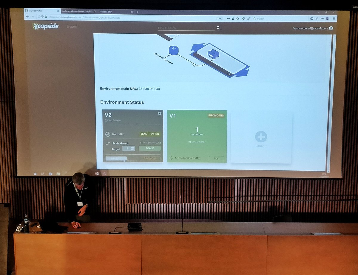 capside's tweet photo. Accelerate your business with ENZiME. Improve your #DevOps workflow, automate code deployments and speed your time-to-market with simple and reliable point-and-click #deployments.
👉 https://t.co/Lq48d0QY2J
—
#capsideGCP #Cloud #GoogleCloud #MWC19 #MWC2019 #4YFN19 #4YFN https://t.co/zfa6hhzUk7