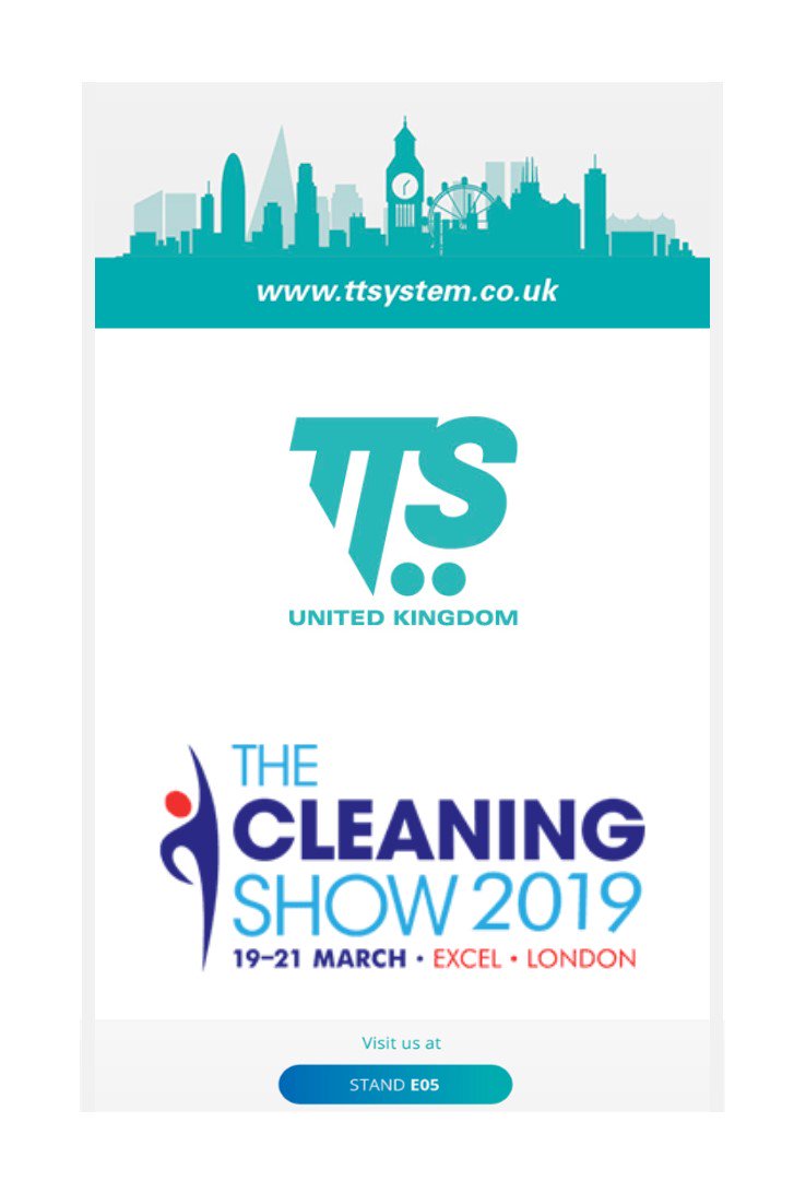 TTSUKcleaning's tweet photo. With now under 3 weeks till the doors open on this show we can not wait to see you @TheCleaningShow https://t.co/VIOiXEkRJw