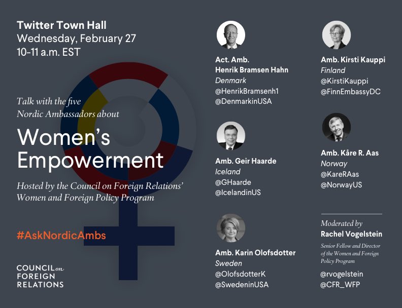 Urban Ahlin, Ambassador of Sweden to USA tweet media