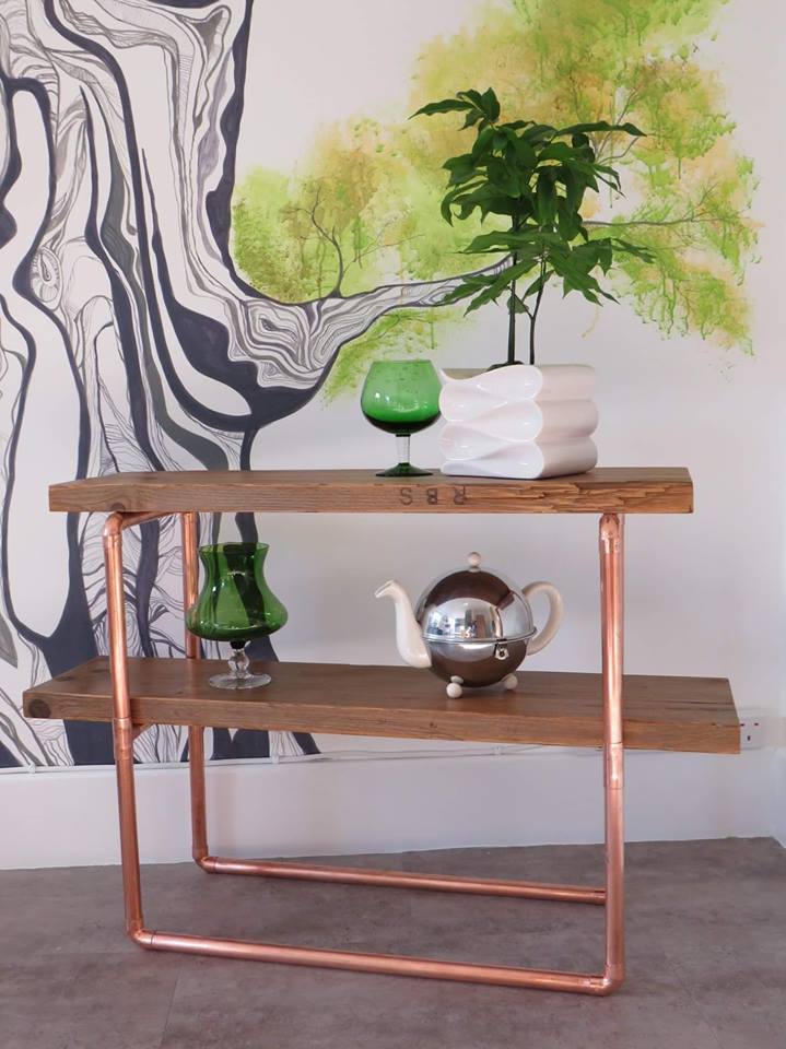 timber_yard's tweet photo. Today's #beinspired #woodworkingproject is copper rustic fabulous! This comes from one of our customers who bought lengths of our reclaimed scaffold to create this beautiful piece of #industrialchic furniture. https://t.co/lcQvBp6KgG