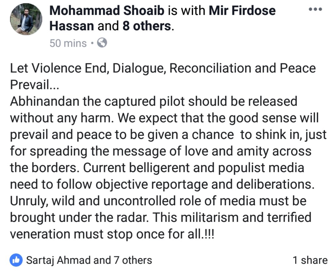My Take:-