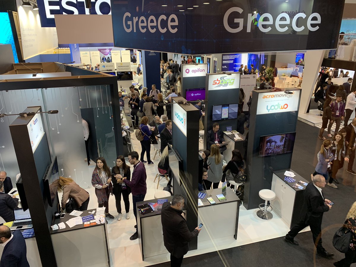 GreeceinItaly's tweet photo. #GreeceScalesUp | @MinDigitalGr supporta la #startup community. Dopo la presenza di successo di 128 nuovi arrivati in #DETH2018 hanno seguito partecipazioni in mostre internazionali: 10 #startups greche partecipano a #MWC19!
📷 @ george_cris https://t.co/wbZVHKZgfG