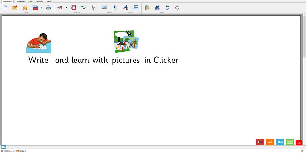 Did you know that #Clicker7 can be used to be support #EAL pupils? In her blog post, Gemma shows how you the picture support in Clicker can be used to develop links with new vocabulary: ow.ly/ZvrK30nQTq7