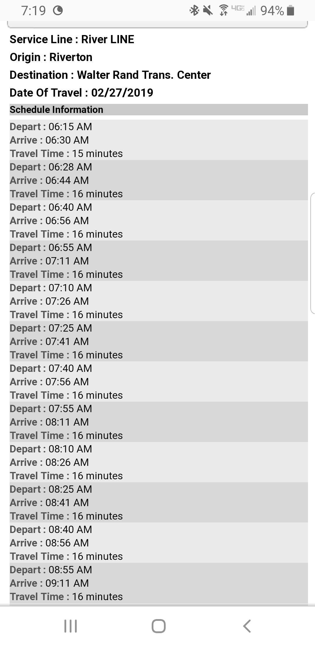 NJ TRANSIT on Twitter "garyhornphoto Hi Gary, there is no printed