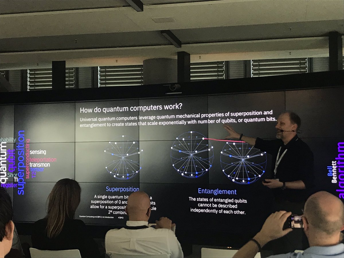 stefaniaz3's tweet image. Thank you @ordmoj for the awesome talk on #QuantumComputing in the #WatsonIoT Center, my brain doesn&apos;t know if it&apos;s a 0 or a 1 now 🤪🤓 #superstate