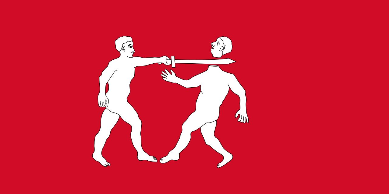 中野 100年以上前にイギリスに滅ぼされたベニン王国の国旗 一見残酷だけどどっちも顔が緩くて 多分右の人はしをちゃんみたいな不死者なんだと思う T Co O2jxjzs3vn Twitter