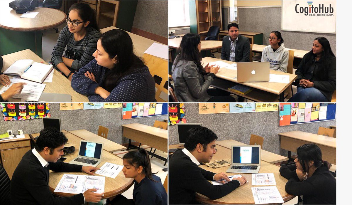 CogitoHub's tweet photo. CogitoHub is dedicated to helping Students make right decisions for a better tomorrow. CogitoHub Career Experts worked with Students of @GDGoenkaWS to help them make #RightCareerDecisions by selecting Subjects for the #IGCSE curriculum. https://t.co/hfNovNxPwy