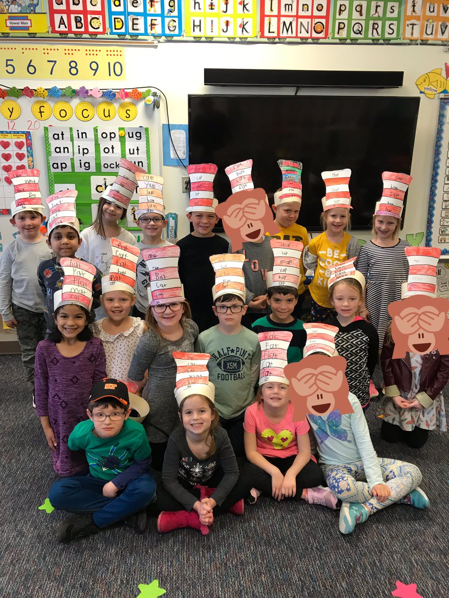 Celebrating Favorite Hat Day in honor of Dr. Seuss!  <a href="/mleach2/">Mel Leach</a> #drseuss