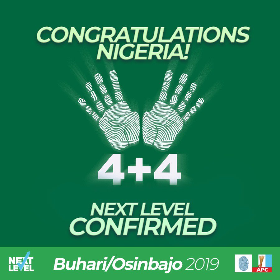 DaleYaks's tweet photo. Congratulations to the people's President @MBuhari Let's continue the rebuilding process. https://t.co/3ZNB2nvF2O