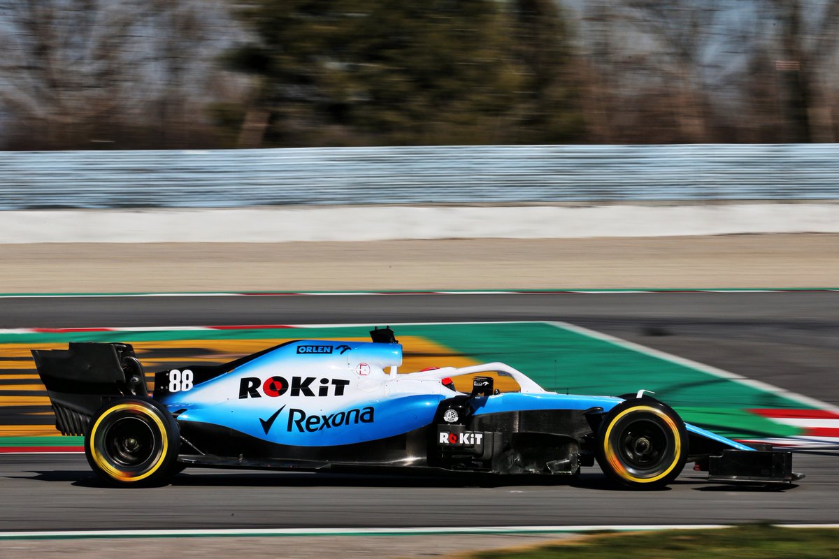 WilliamsRacing's tweet photo. A century for #GR63 yesterday and now #RK88 has pushed the FW42 over the 100-lap mark for today 👏

Good work team 🙌

#F1Testing https://t.co/WB3YafIFMk