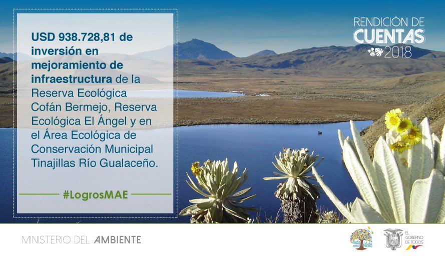 MAATE_Zonal3's tweet photo. Fomentamos el desarrollo sostenible y la conservación en nuestras áreas protegidas. #LogrosMAE https://t.co/o3RfXxgyNw