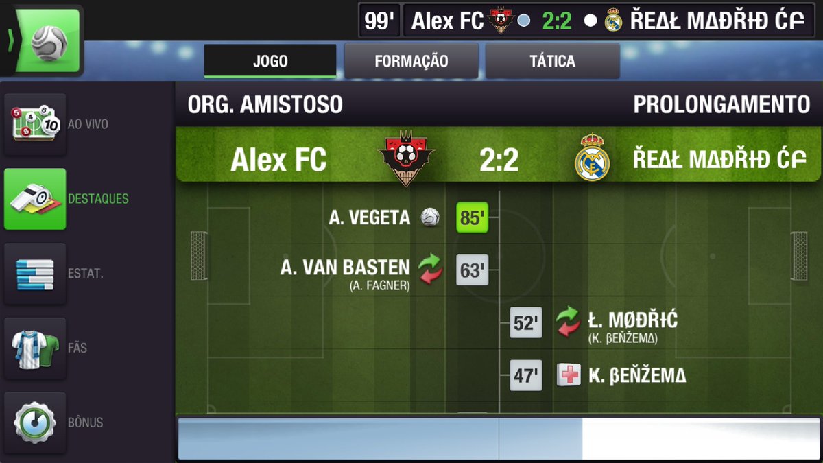 AlexFCTopEleve2's tweet photo. COPA #TOPELEVENBRASIL 
SEMI FINAL:

Fizemos grande jogo contra Real Madri que abriu 2x0 na nossa casa.
Mas a camisa do Elenco ALEX FC é muito pesada... buscamos o empate e hoje resolveremos quem estará na grande final.: https://t.co/3xnnnZoviU