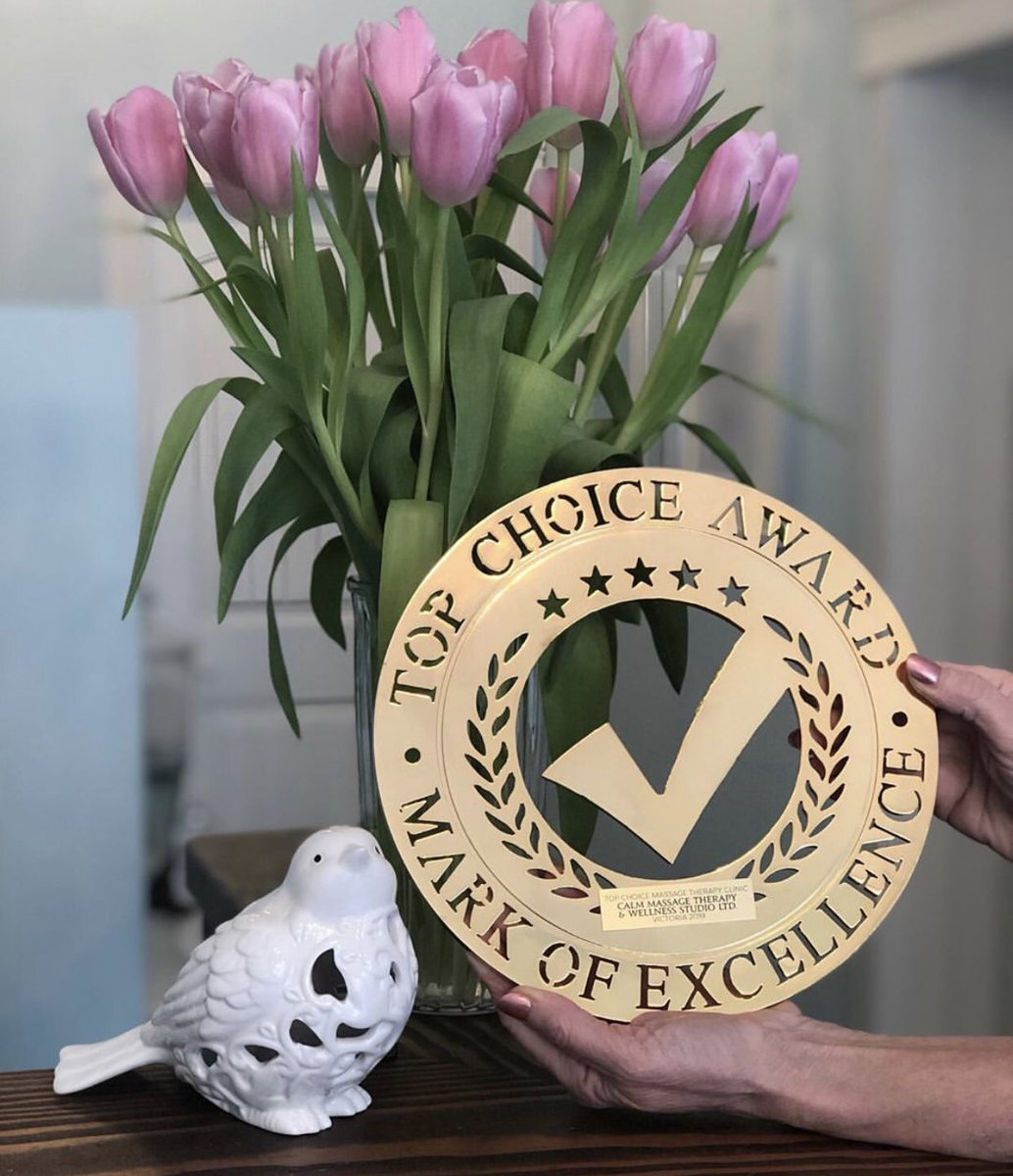 TopChoiceAwards's tweet photo. All of us need time to relax and rejuvenate, that’s why Calm Massage Therapy is here for you! 

@BeCalmWithUs has been voted the Top Massage Therapy Clinic of 2019 in Victoria! #topchoiceawards 

Tag a friend below who you think needs a Top Choice massage! 👇🏻 https://t.co/qf7rzS1jxr