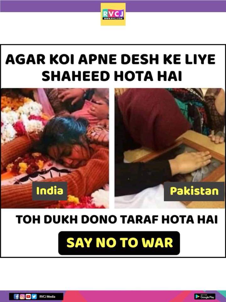 desitweetsworld's tweet photo. #SayNotoWar https://t.co/FCpvv8KWxu
