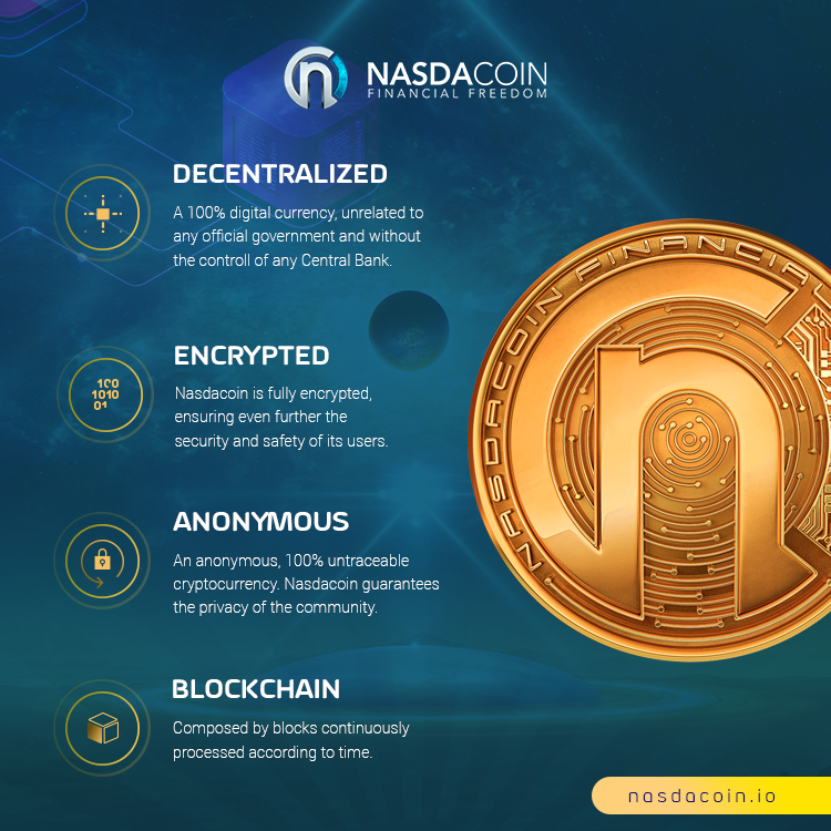 nasdacoin_io's tweet photo. Decentralized, Encrypted, Anonymous, Blockchain - https://t.co/0zfnR9eO1z https://t.co/5FDCe5i0WE