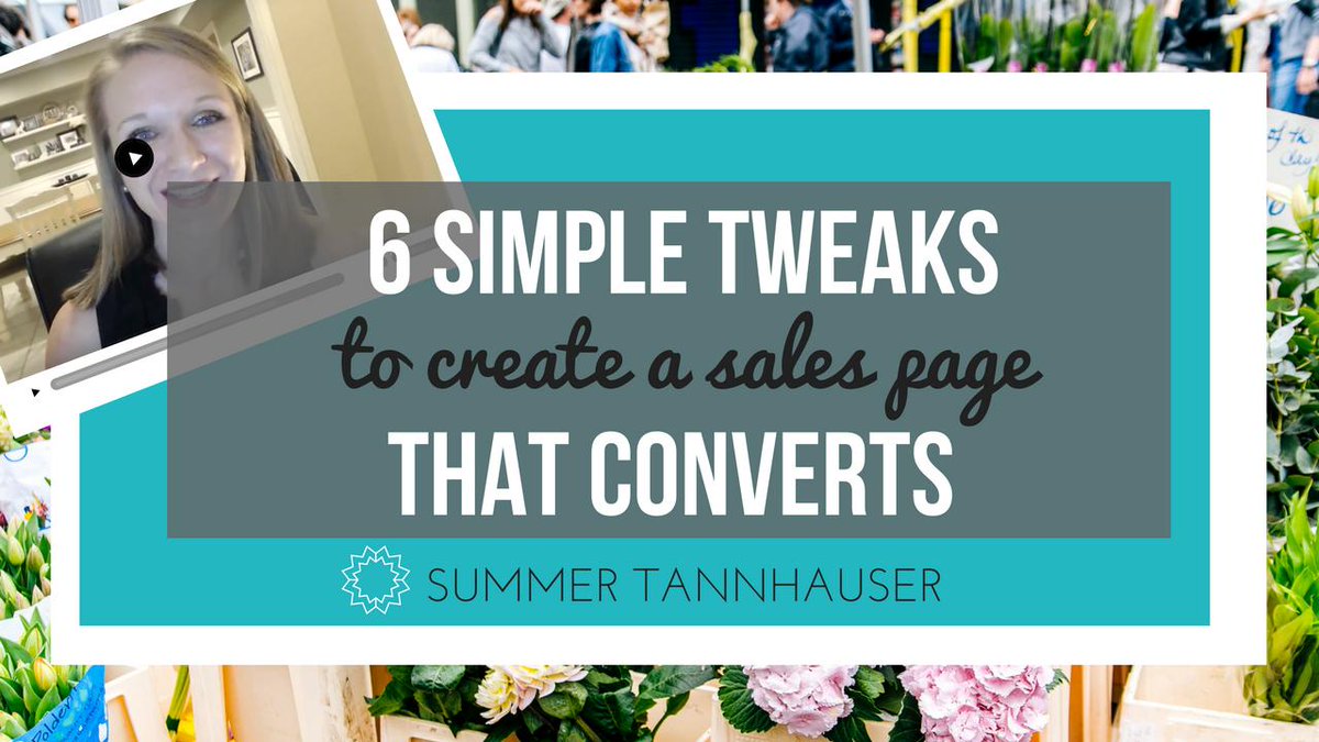 6 simple tweaks to create a sales page that converts buff.ly/2JInINb via @summerktann