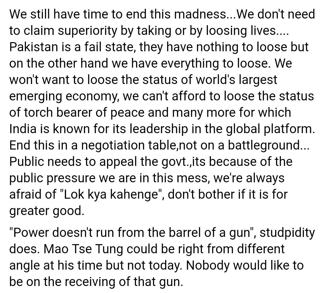 dilipchakma's tweet photo. #saynotowar #maypeaceprevail #peacewithindia https://t.co/SeEwF4HsYR