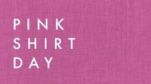 TODAY is the day. Don’t forget to wear your pink shirt today. #pinkshirtday
