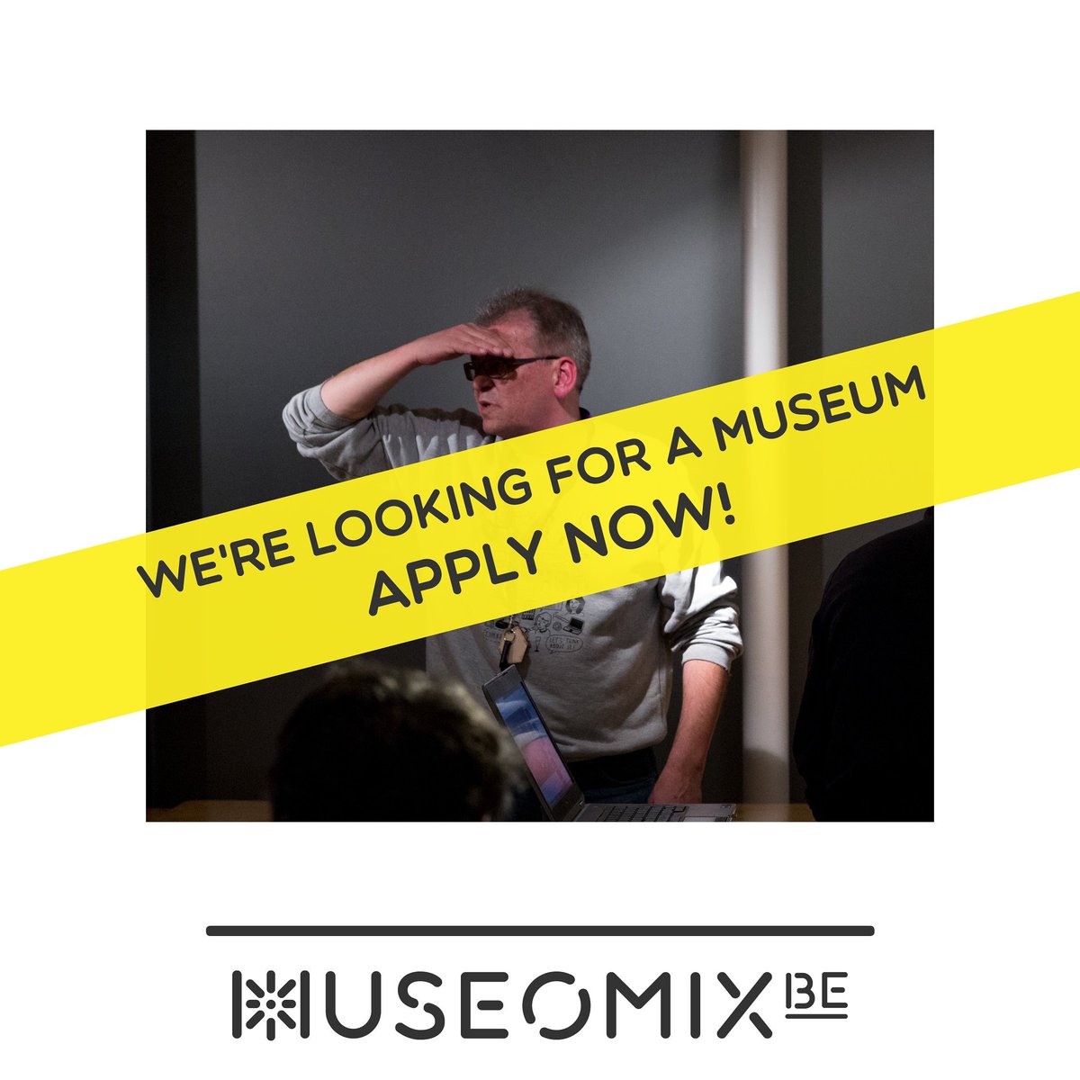 👀 Creative marathon Seeks Museum wiling to become a open laboratory for 3 days.
More infos: museomix.be
#MuseomixBE #Museomix #museums #innovation
