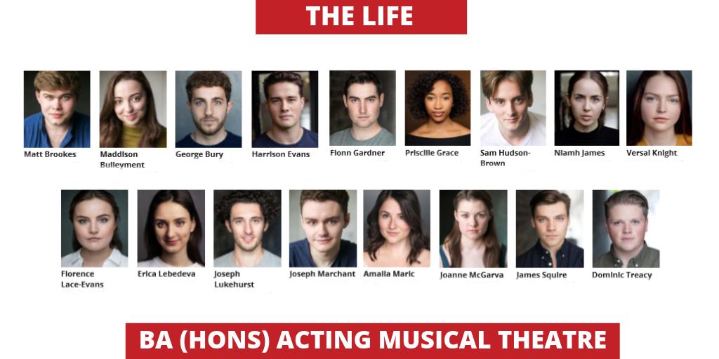 CSSDLondon's tweet photo. #CSSDProductions - It's nearly time for the launch of "The Life" on 04/03/19. Meet the BA Acting Musical Theatre cast.

Don't miss this wonderful #musical exploring the underbelly of street life in 1980s New York. 

#dramaschool #acting https://t.co/z7DdqHmB7u