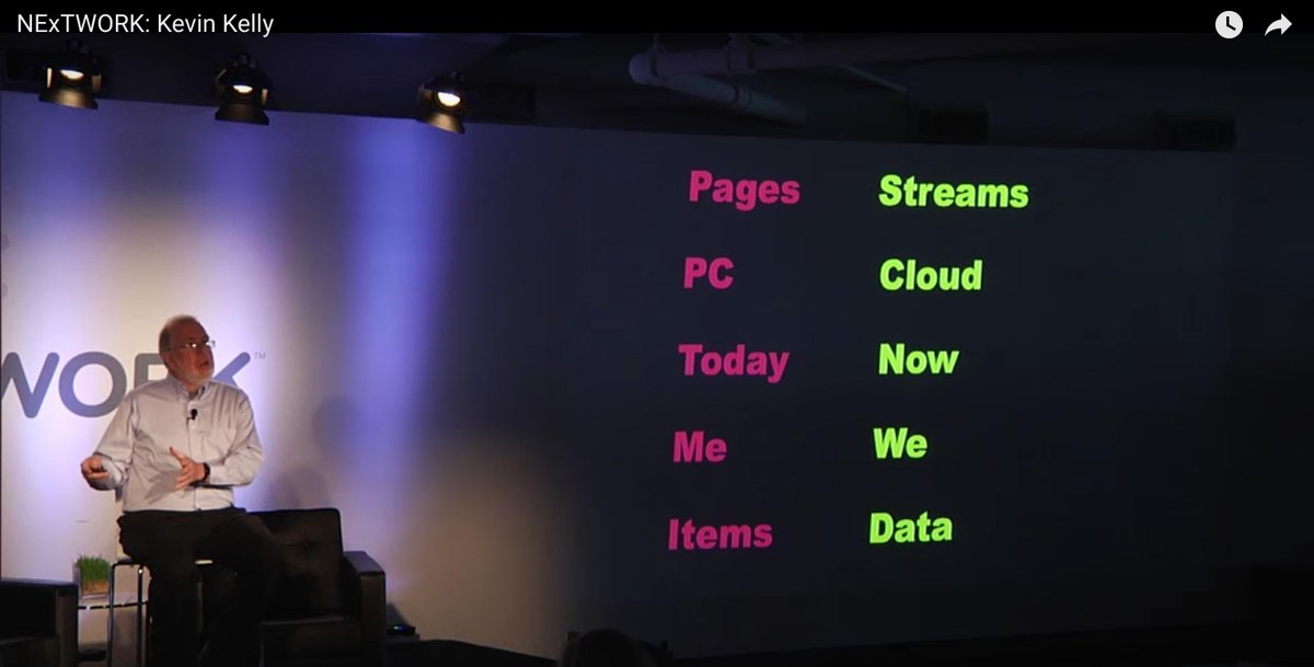 GingaJacob's tweet photo. I captured this clip from Kelly's talk that I found fascinating and I can clearly remember when these transactions started happening. when you're living through it sometimes it happens slowly but when you reflect you're suddenly like, how are my photos on all my devices? #edu6323 https://t.co/CU8V7JXnIh