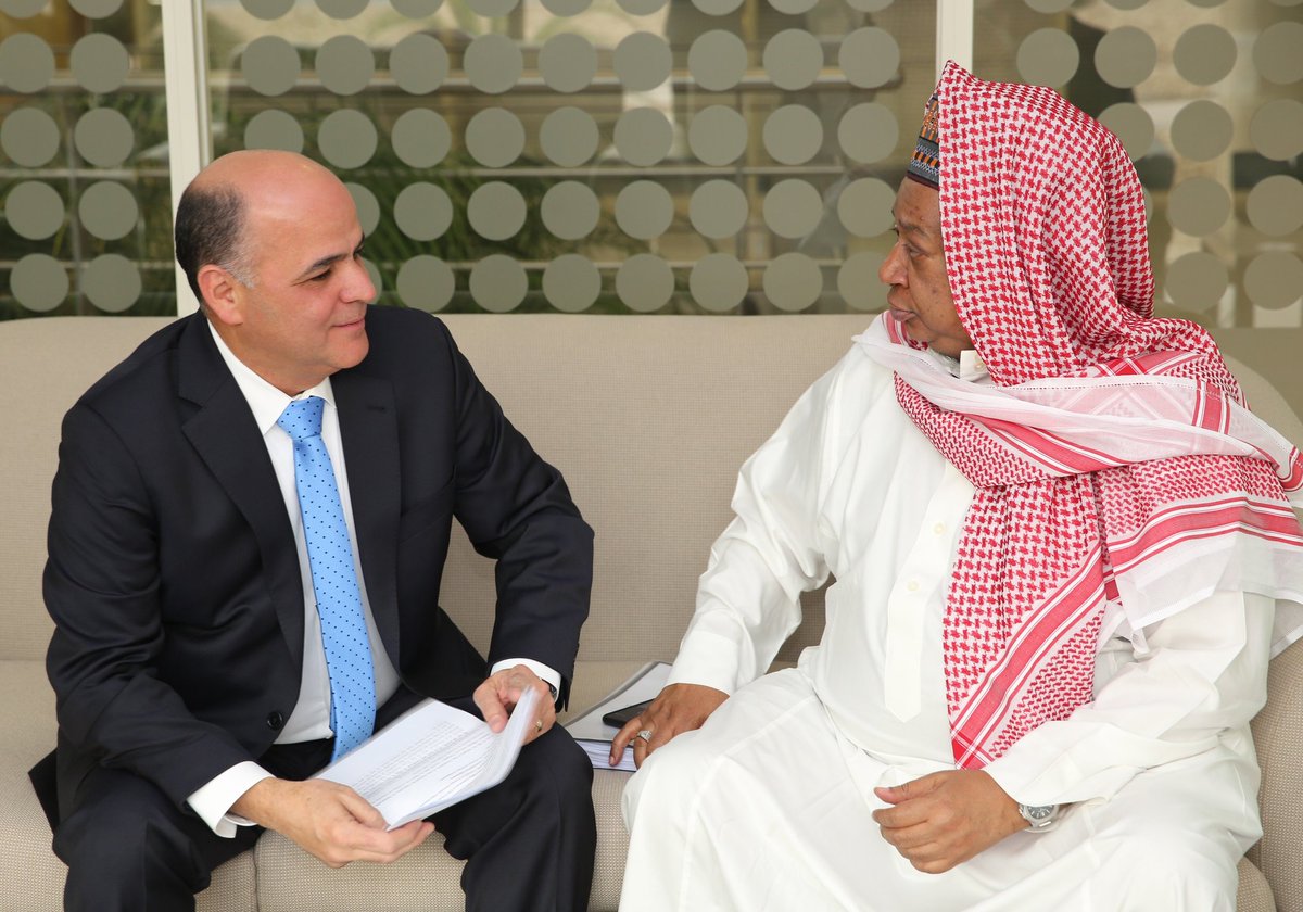 MQuevedoF's tweet photo. Desde el 9no Simposio del Foro Internacional de Energía-OPEP-AIE, en Arabia Saudita, enviamos el mensaje de paz del Gobierno Bolivariano del Pdte. @NicolasMaduro. La energía es para el desarrollo económico y social de los Pueblos del Mundo. https://t.co/9wFtsp4sm1