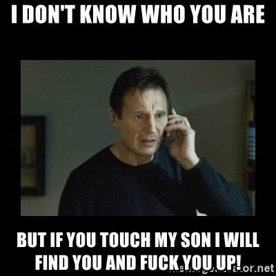 Ik zal je vinden gij uitdebaarmoedergeruktcutkint!!!🤬