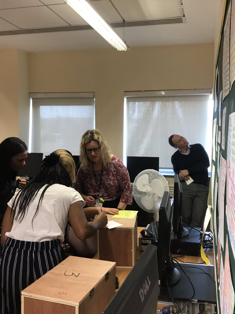 becca_rutherf's tweet photo. Our @N_HertsCollege staff escape room has started, will they make it out...? 🤞🏻#mathsandenglishweek #itsallaboutme https://t.co/mDnFoZr8RO