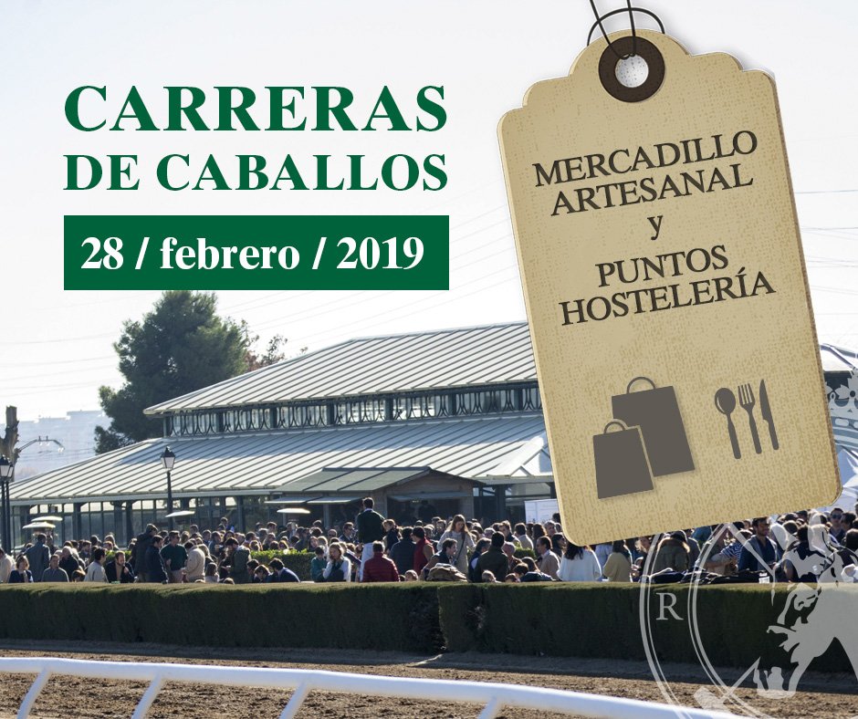 rclubpineda's tweet photo. 🛍 No te pierdas el Mercadillo Artesanal mientras disfruta de nuestras tapas en las Carreras de Caballos de mañana jueves. ¡Te esperamos! ¡No llegues tarde, a las 12:00 es la primera carrera!
#RCPineda #ElTurf #CarrerasDeCaballos https://t.co/79qZBYCK1o