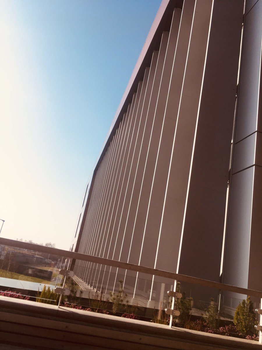 First time sitting in the winter/ spring sunshine at our stunning new office’s roof top terrace 🌞