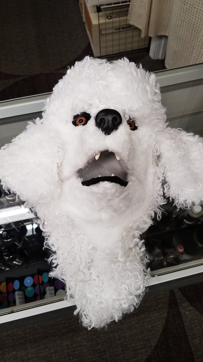 PaulFromFox5's tweet photo. DIY #TheMaskedSinger costumes at @CostumesEtc -- we got #RabbitMask #unicornmask #peacockmask #poodlemask so far...what's next??? @GoodDayAtlanta #fox5atl @MaskedSingerFOX https://t.co/hkwzvAE2It