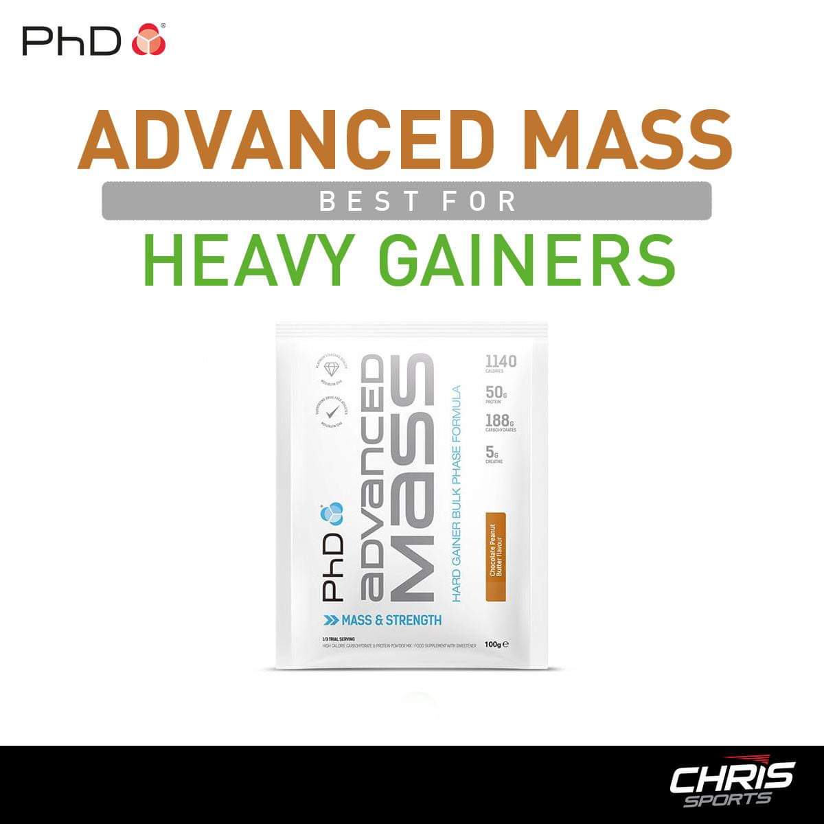 chrissportsph's tweet image. Great nutrition is key to being at your best. #PerformSmart with PhD Nutrition which boasts great tasting, high-protein performance products.

Now available at Chris Sports. Buy online: chrissports.com/collections/ph…