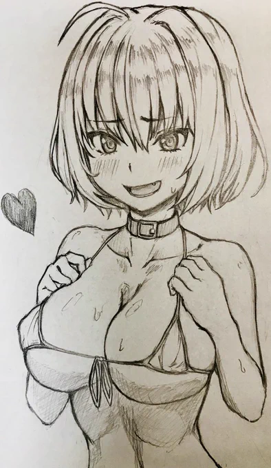 デカパイりあむちゃん描いた 
