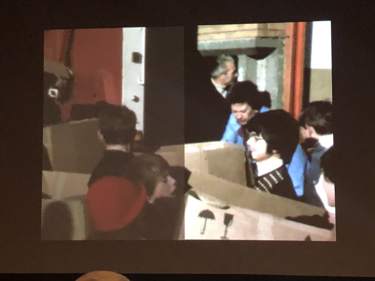 digitensions's tweet photo. #colourinfilm conference c20/c21 automation processes using ACE for computational colour grading - to stop motion desmet film showing bodiless film making processes https://t.co/9WPYTtTirj