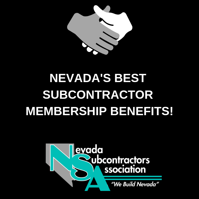 NVSubs's tweet image. Nevada Business Owners in Construction! Join our association to get access to benefits to better your business, as well as serve on your behalf at our legislative sessions. Give us a call at 702-802-1948 for more information.
#NVsubcontractorsassociation #ConstructionLasVegas