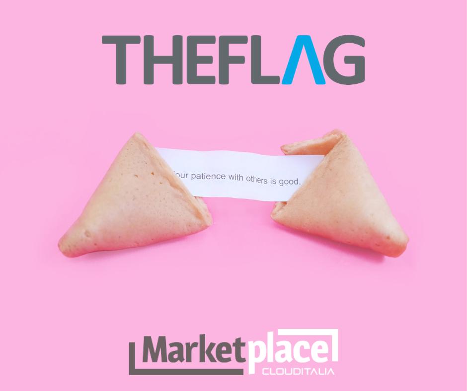 Non perdere nessuna occasione per comunicare con i tuoi clienti. 
Sui social non serve fortuna ma solo la giusta strategia: scopri la piattaforma TheFlag: bit.ly/2JAioOI
Theflag