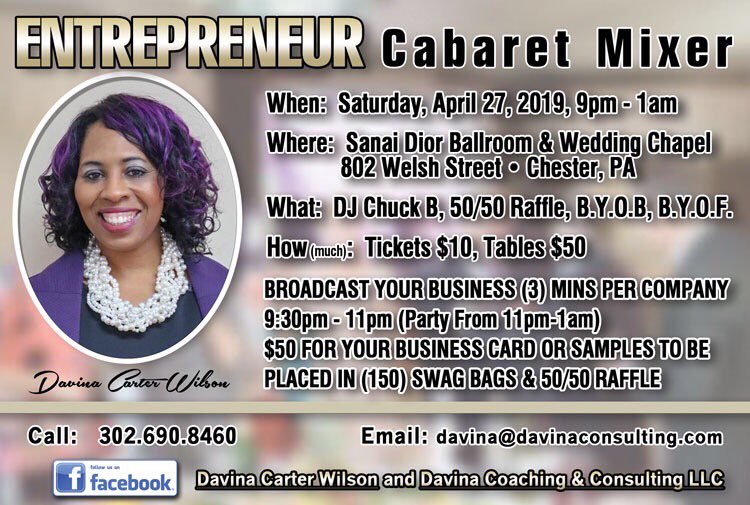 Come out and promote your business#davinaconsulting#davinacoaching#bossup#makingmoves#supporteachother💜😊