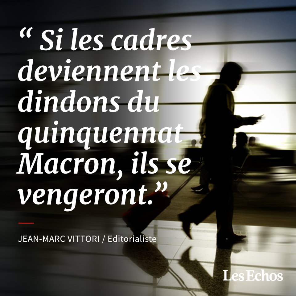LesEchos's tweet photo. Les cadres sont bien dans le collimateur du gouvernement >> https://t.co/P4LnVwoiNp https://t.co/Lk7Cnli51t