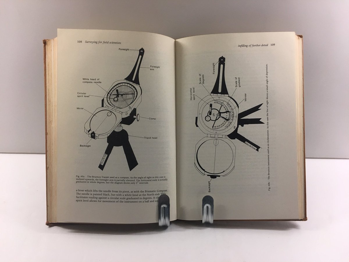 ObjectsShop's tweet image. Surveying for Field Scientists First Edition Vintage Book (1975). Now available in our store - etsy.com/uk/shop/DayzGo…

#firsteditionbooks #vintagebooks #oldbooks #antiquebooks #goodreads #lovebooks #fiction #nonfiction #surveyingforfieldscientists