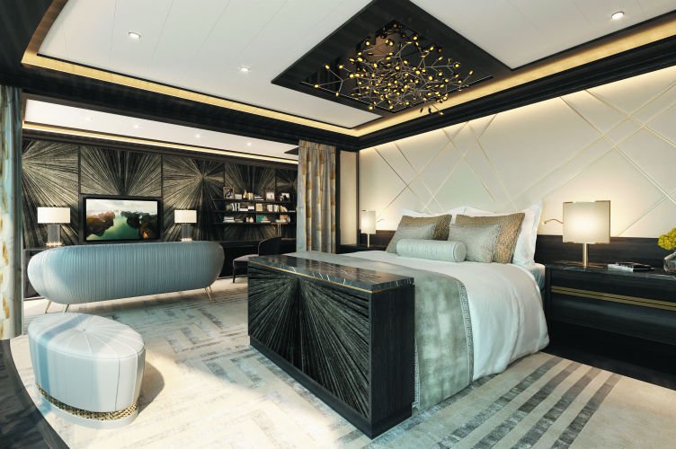 SixStarCruises's tweet image. Staying in a $200,000 bed. Lounging on a 1,300 sq.ft. veranda. Enjoying unlimited spa treatments.
You could enjoy all of this and more, thanks to the stunning Regent Suite on-board the line’s latest ship, Seven Seas Splendor.
Explore the Regent Suite here: ow.ly/cOOE30nP4xT