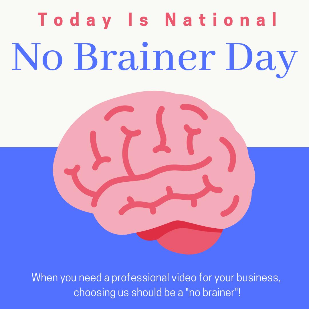 oldsparkypro's tweet photo. When it comes to professional videography and photography, it's a "no brainer". #NoBrainerDay 🧠 https://t.co/TnBul9PKNG