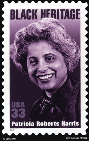 dstinc1913's tweet photo. Patricia Roberts Harris was the first African-American woman appointed ambassador to a European country. She was the first Black woman to serve a presidential cabinet. A member of Delta Sigma Theta, she was the organization’s first Executive Director. #BlackHistoryMonth #DST1913 https://t.co/9Ulkgr3e7C