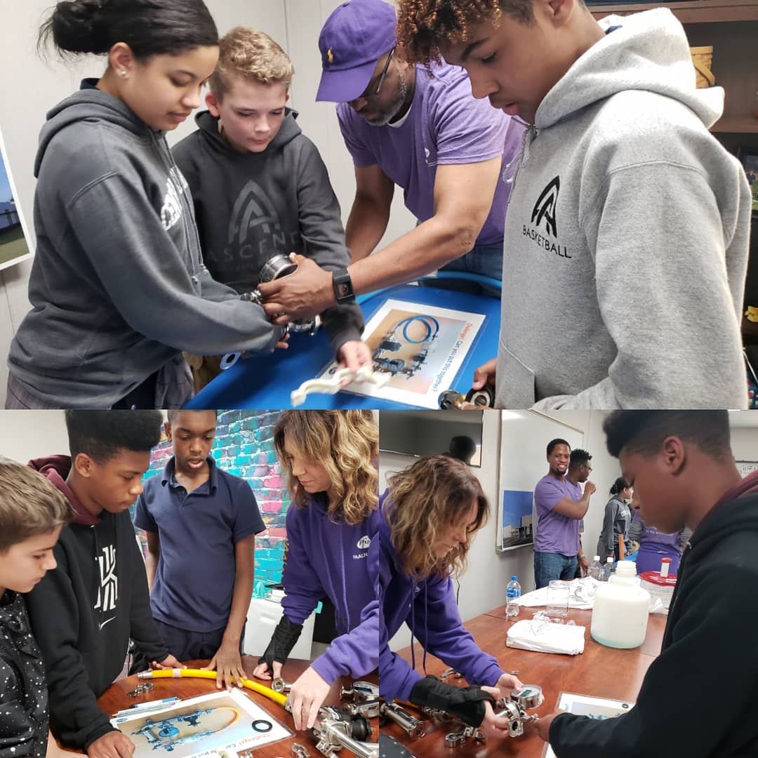 alaacademy's tweet photo. Our students went from SCHOLARS to SCIENTISTS yesterday during a visit from local Pfizer employees! Check out the great hands-on experience going on here! Thanks so much to @pfizer for sharing how important it is to have diversity in science careers https://t.co/da7eqR5fYs