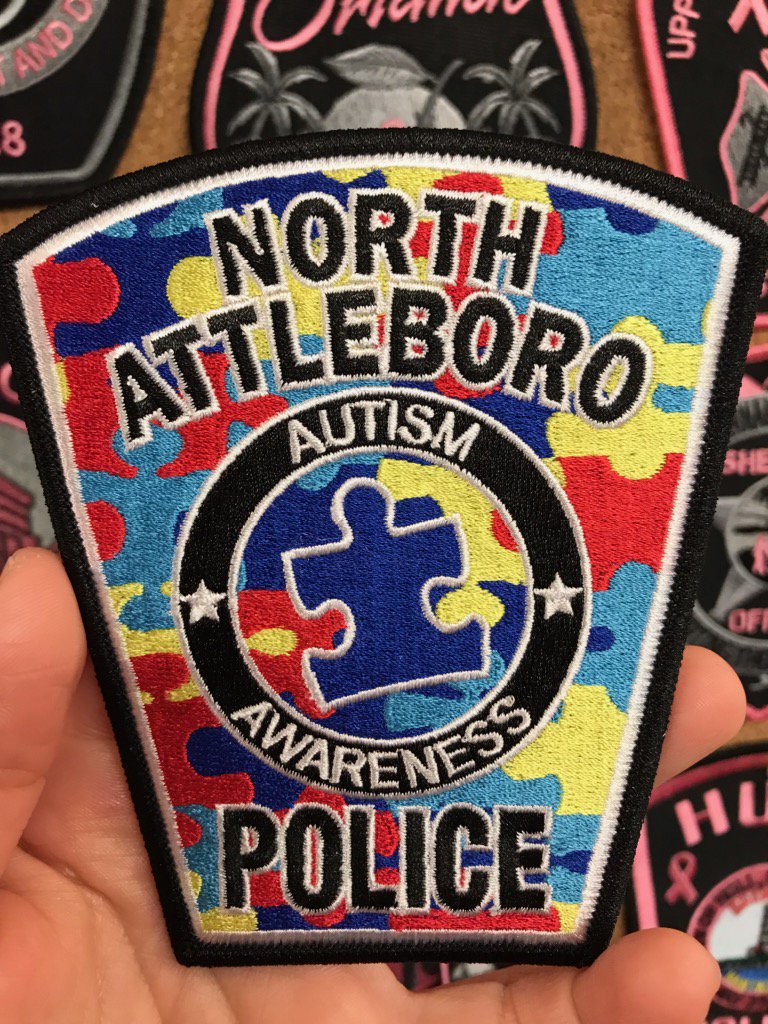 emblemauthority's tweet photo. North Attleboro Police in MA worked with us on their new Autism design!
If you are interested in purchasing these please contact Officer Kristine Crosman at Kcrosman@nattleboro.com
#theemblemauthority #autismawareness #embroideredemblems #embroideredpatches #publicsafety https://t.co/2YnQE7Lizi
