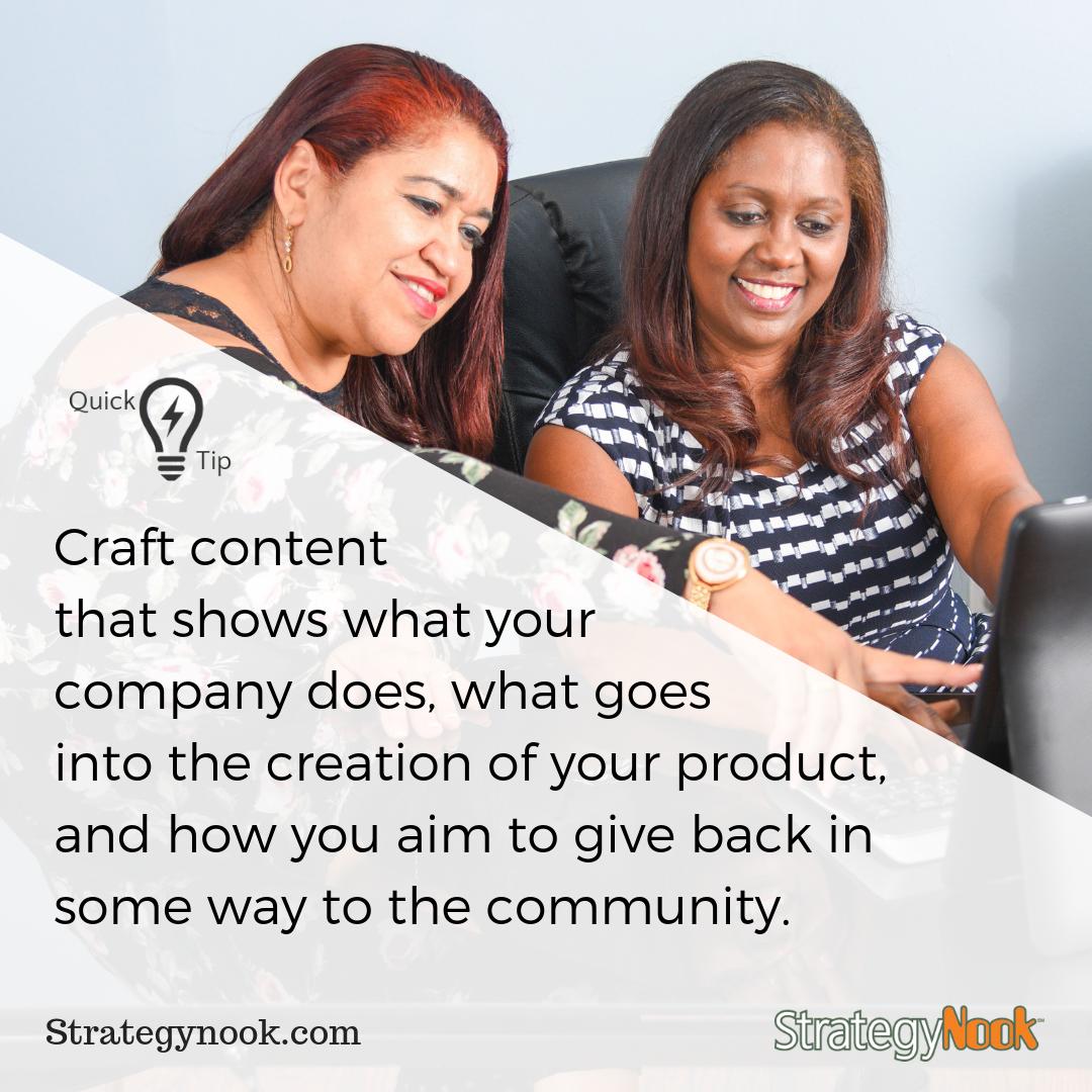 Your content will always attract an audience but sharing your authentic brand messages will attract your ideal client.  Be sure to share your brand values. This will allow people to learn more about you, and your business and your ideal client will jump on-board.#ContentMarketing